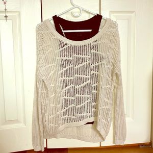 Open Knit Sweater